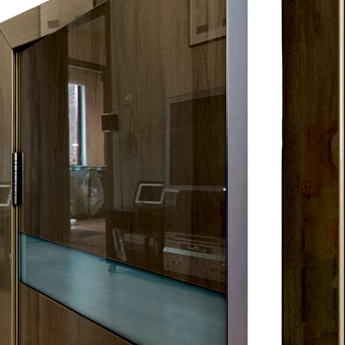 Дверь межкомнатная 502 с алюминиевой кромкой, глянец (ст. матовое) Дверь межкомнатная 502 с алюминиевой кромкой, глянец (ст. матовое)